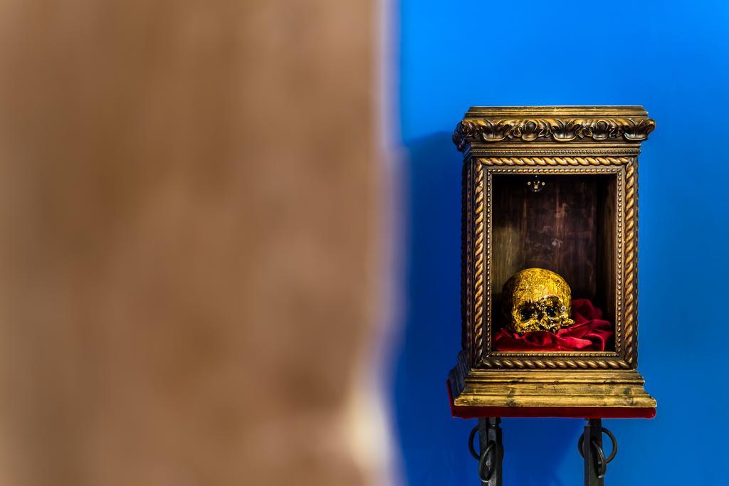 Hospederia Palacio Papa Luna Illueca Bagian luar foto